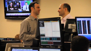 Mike and Steve talking